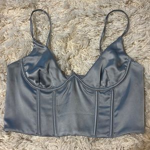 White Fox Boutique Satin Top *NEW*